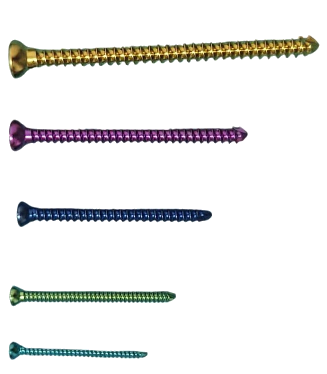 Tornillos corticales